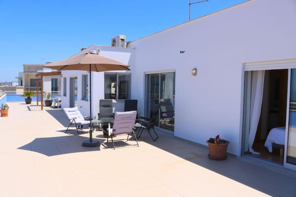 Sitio Penthouse - Big Terrace With Sea View & Bbq Villa Nazare Exterior photo