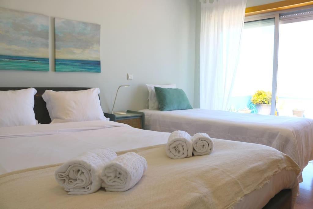 Sitio Penthouse - Big Terrace With Sea View & Bbq Villa Nazare Exterior photo